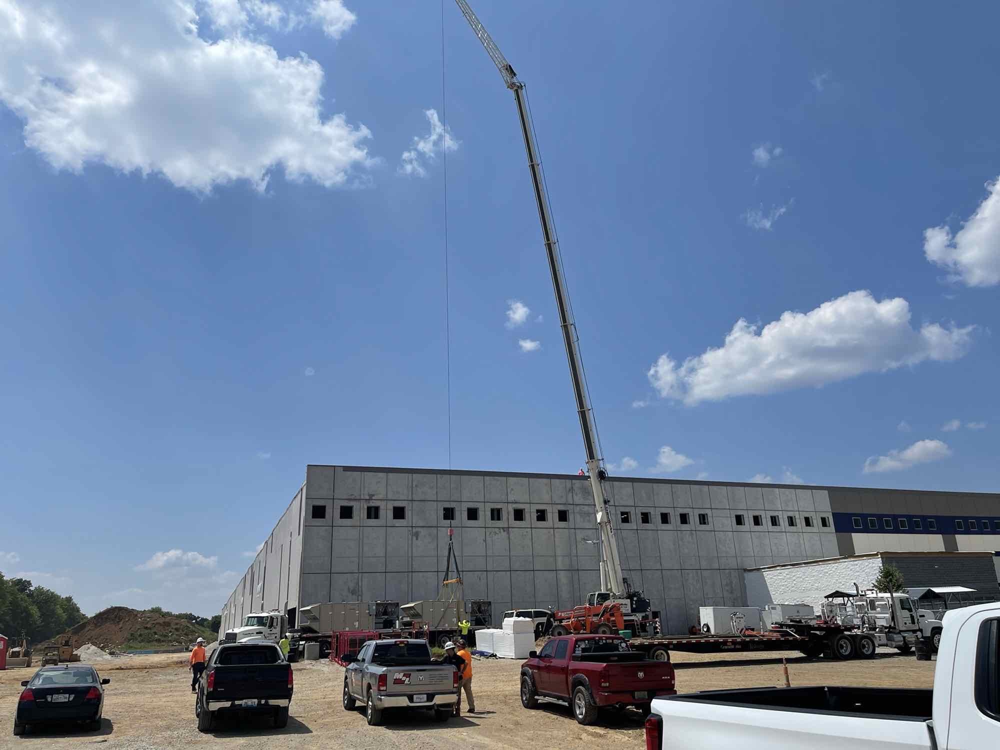 Forcum Lannom Contractors Continues Construction of Expansion at Faurecia Interior Systems